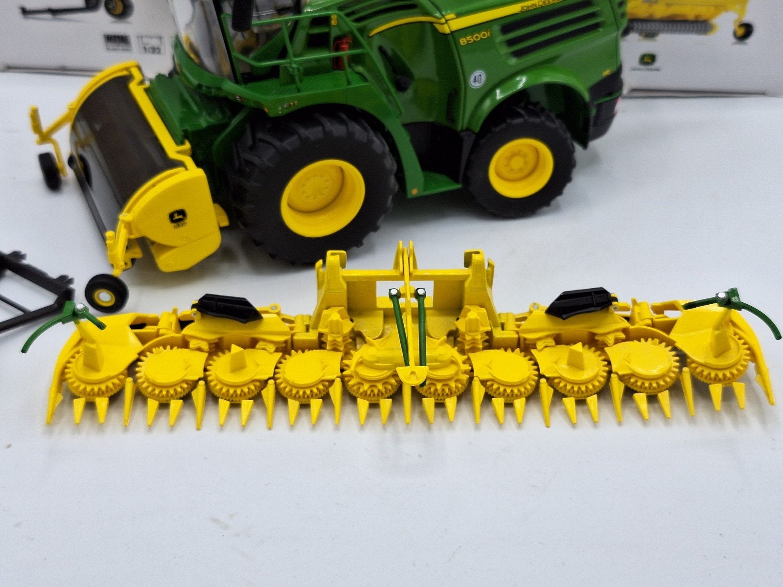 John Deere 8500I Hakselaar met Gras en Maisbek Schade, Overige merken, Wiking, Tractor of Landbouw, Ophalen of Verzenden