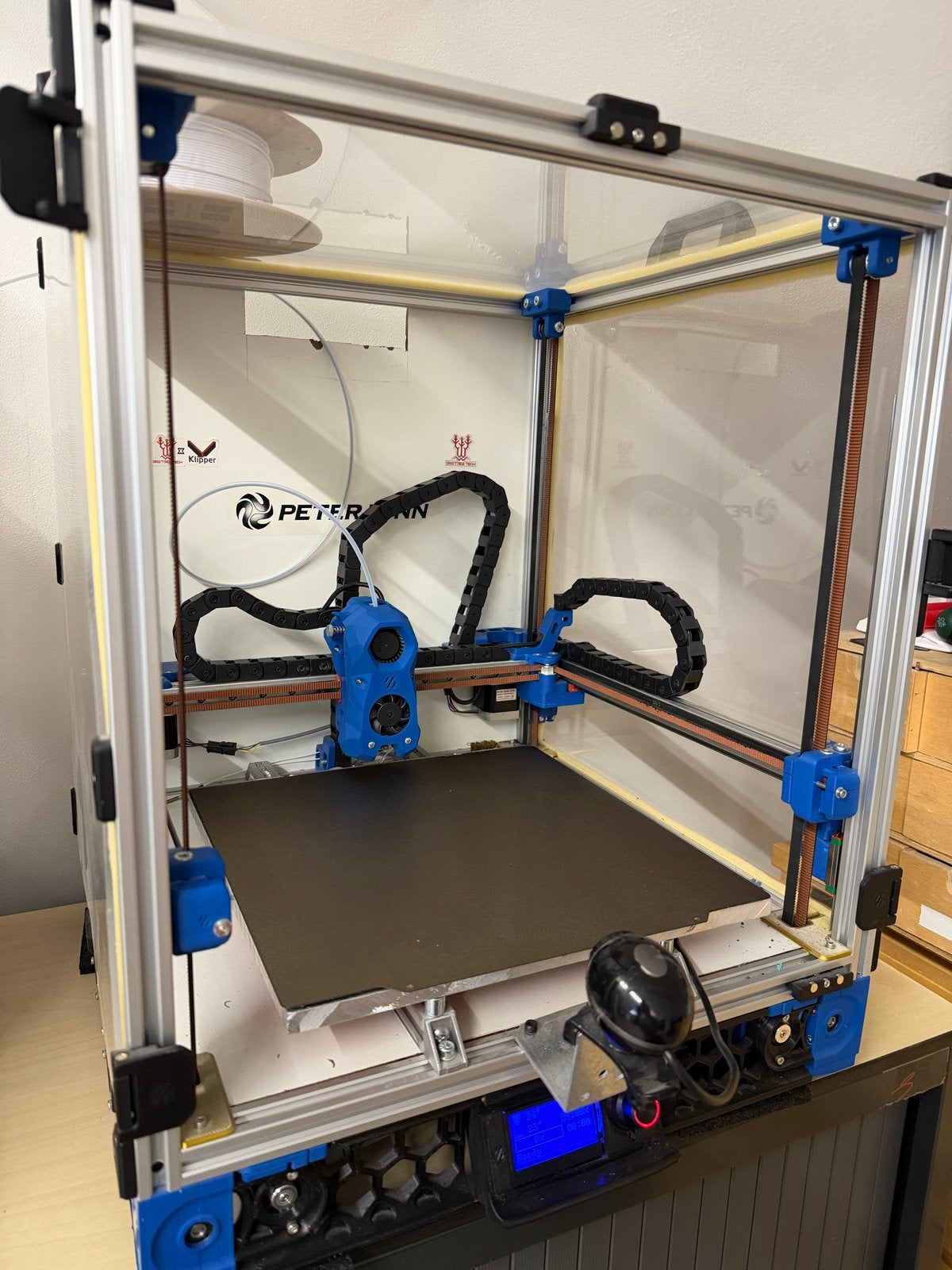 Voron 2.4r2 Zelfbouw 3D-printer met NUC, btt, en Klipper, Computers en Software, Ophalen, Gebruikt, Ingebouwde Wi-Fi, Filament