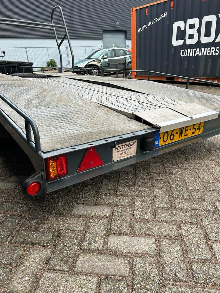 Witteveen R2030 Autotransporter / Goede staat / Bandenrek, Ophalen, Gebruikt, Witteveen 5, Witteveen
