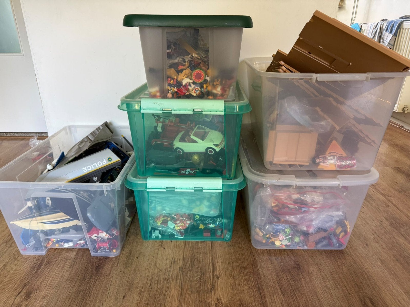 Grote verzameling Playmobil: zie foto's, Ophalen, Gebruikt, Losse onderdelen, Overige typen