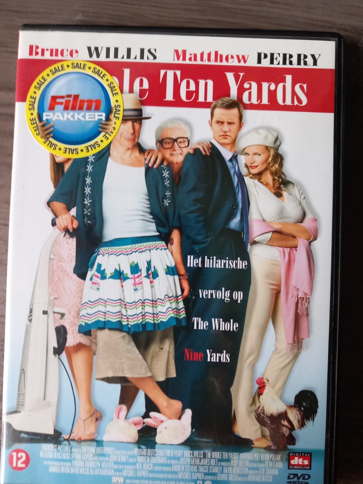 The Whole Ten Yards DVD - Actiekomedie met Bruce Willis, Cd's en Dvd's, Vanaf 12 jaar, Ophalen of Verzenden, Gebruikt, Actiekomedie