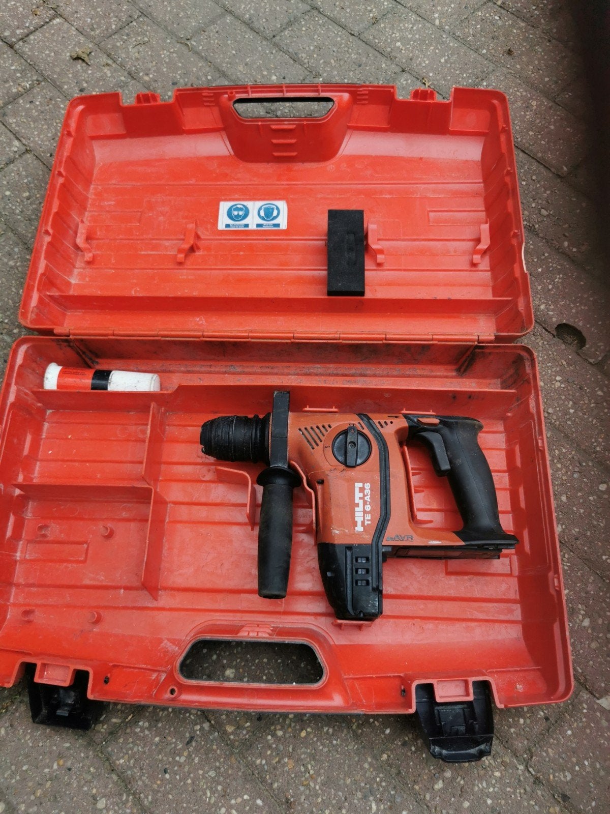 Hilti TE 6-A36 Boorhamer met koffer, Boor- en/of Breekhamer, Ophalen of Verzenden, Klopboormechanisme, Gebruikt