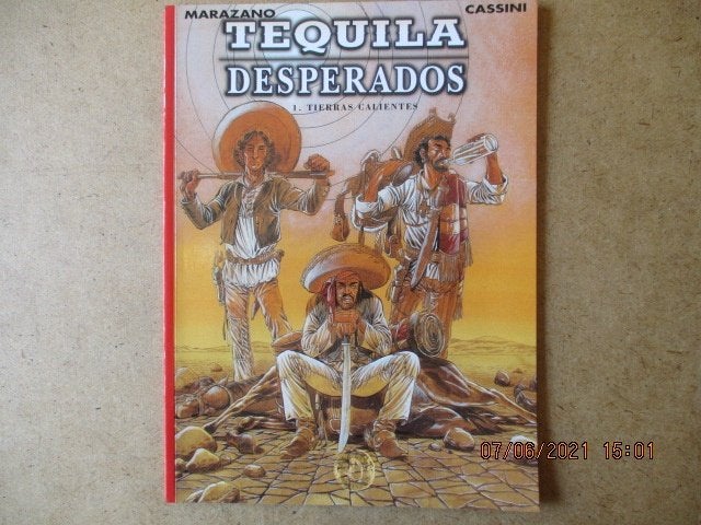 adv4085 tequila desperados, Eén stripboek, Ophalen, Gelezen