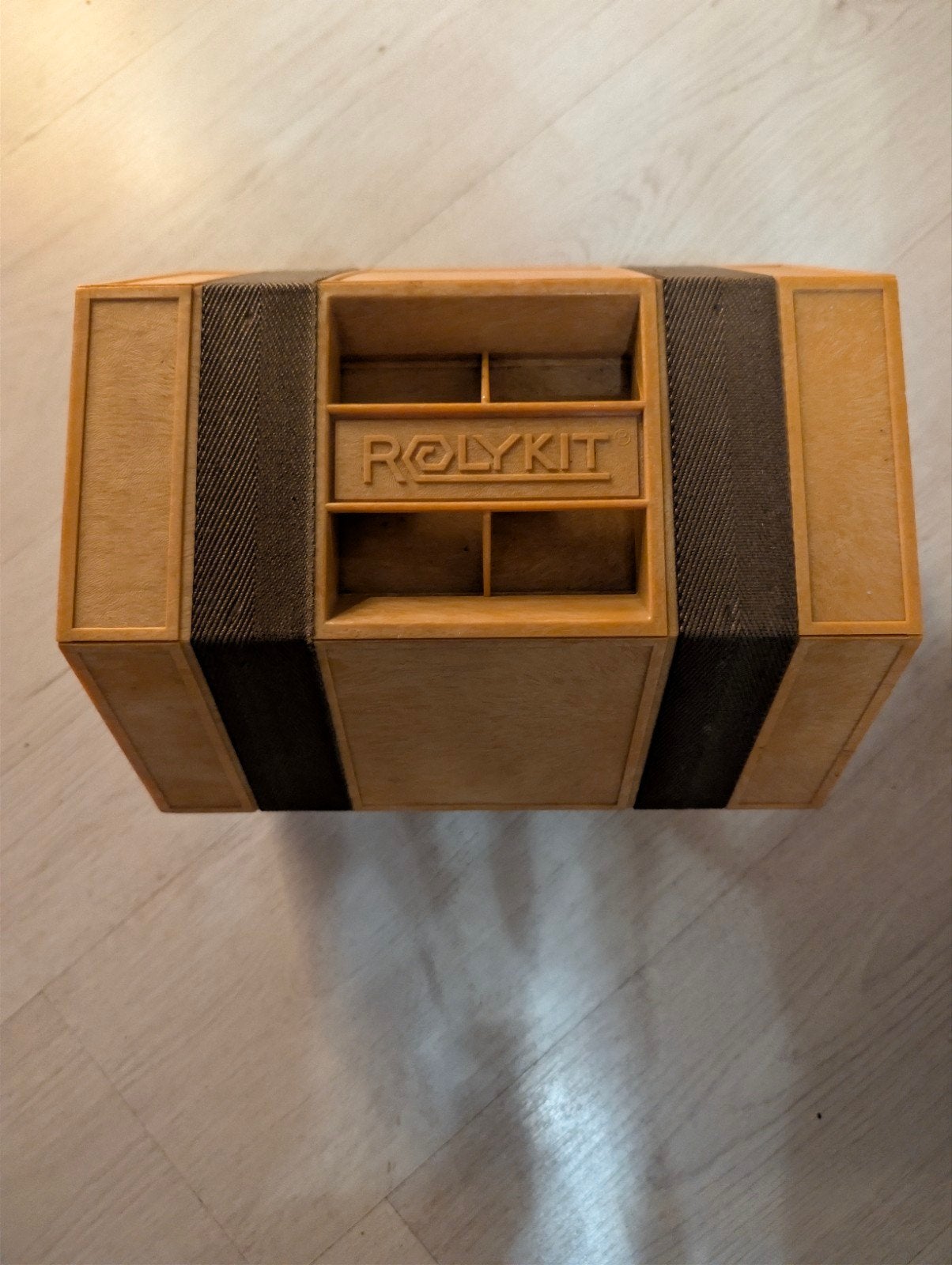 Vintage Rolykit opbergdoos - Samuel Meijering 1973, Ophalen of Verzenden