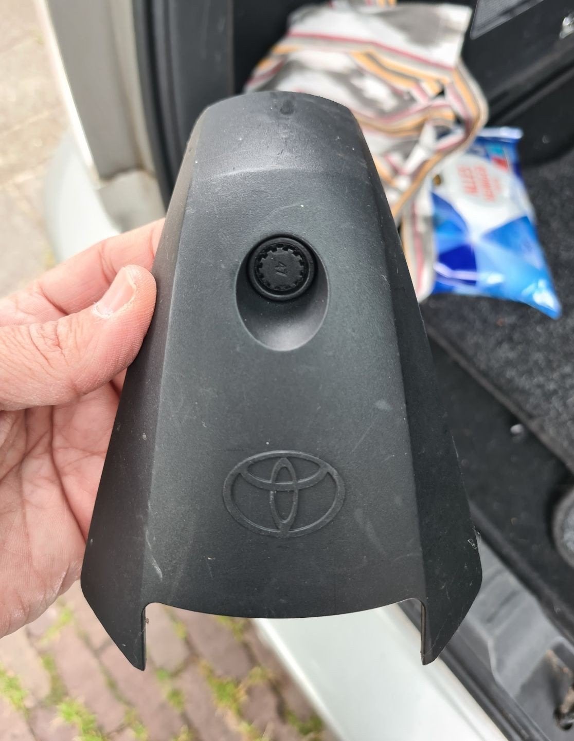 Gezocht: 1 afdek kapje dakdrager Toyota origineel, Ophalen of Verzenden