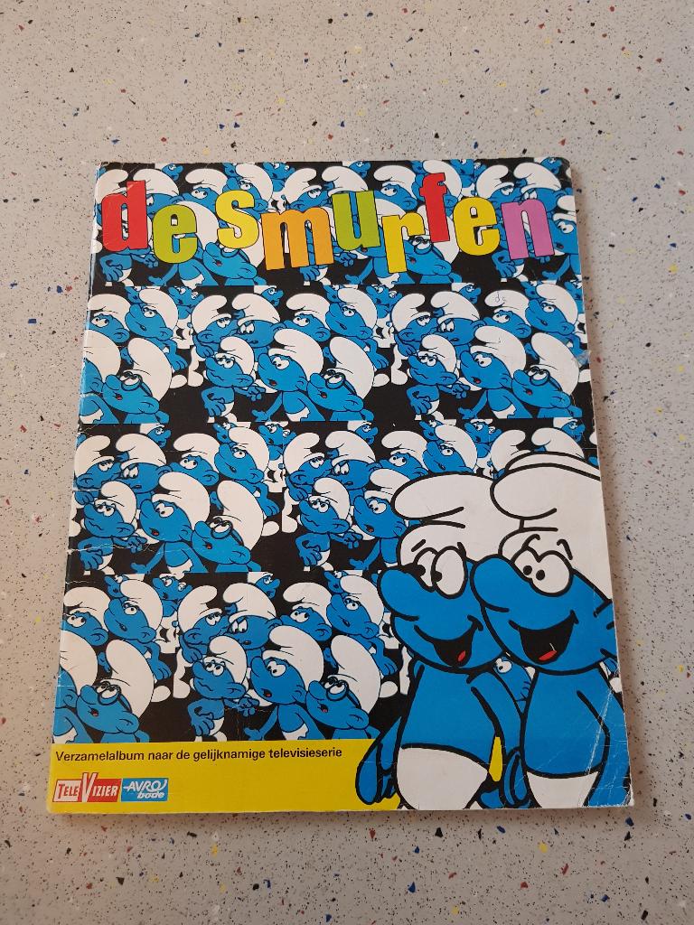 Smurfen verzamelalbum Televizier Avrobode compleet, Ophalen of Verzenden, Gelezen, Plaatjesalbum