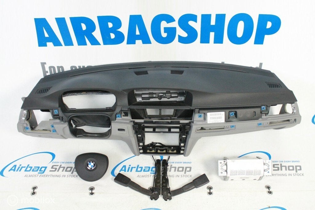 Airbag set - Dashboard M grijs navi BMW 3 E90 (2005-2013), Gebruikt, Ophalen of Verzenden