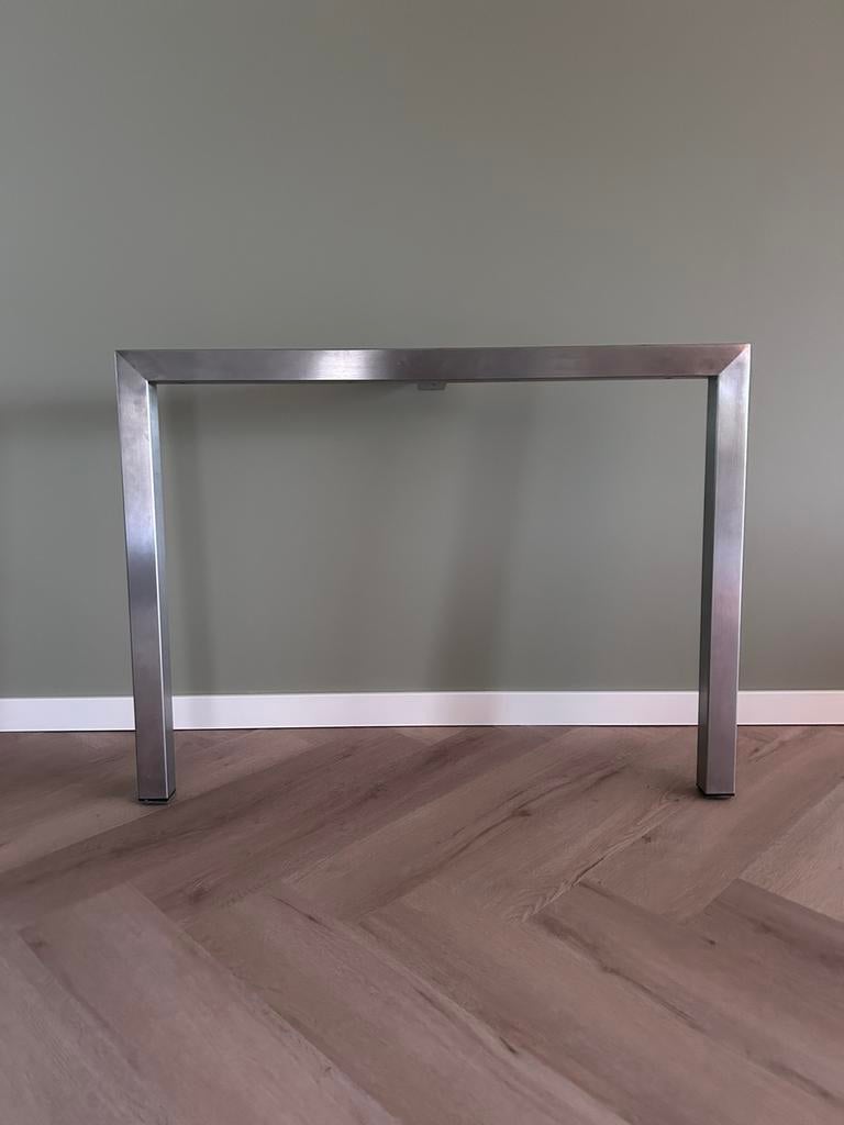Tafelpoten RVS - Set van 2, Ophalen, Tafelpoot, Minder dan 50 cm, 50 tot 100 cm