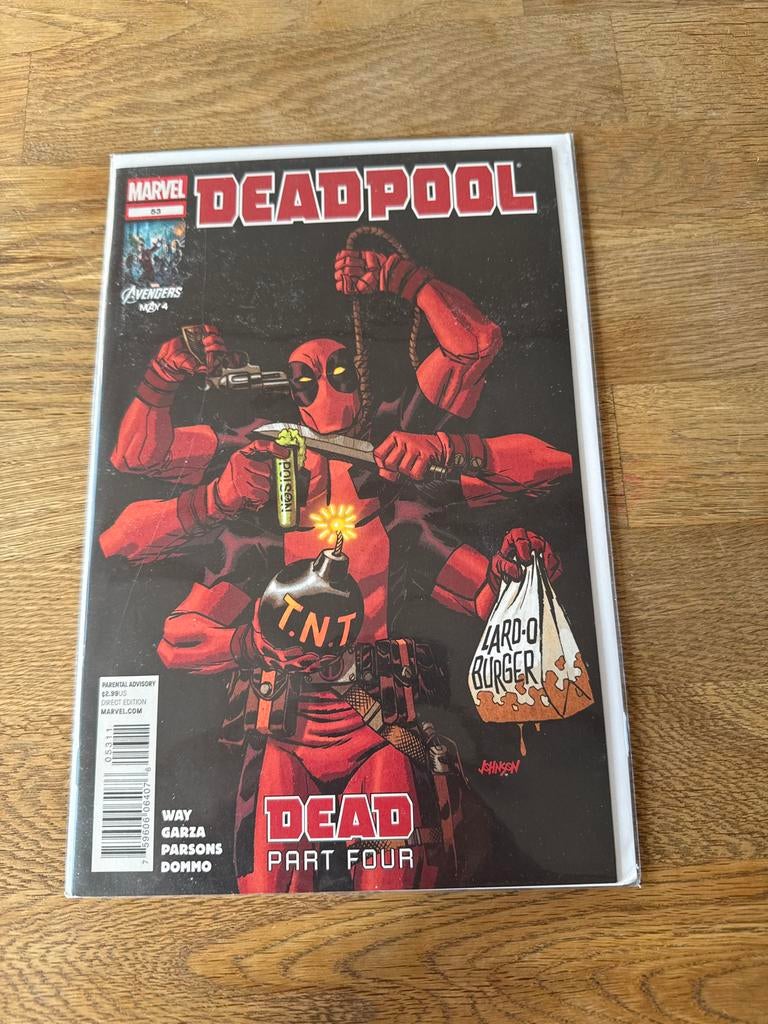 Deadpool Marvel Comic - Deel Vier, Eén comic, Ophalen of Verzenden, Zo goed als nieuw, Amerika