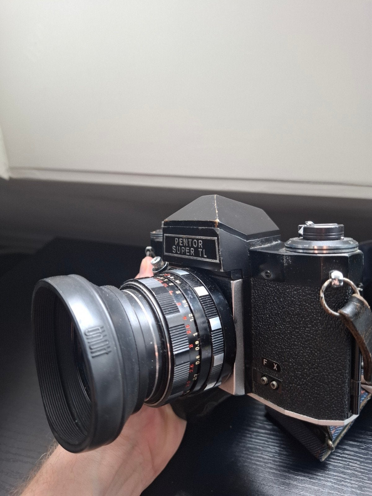 Mamiya MSX 500 Spiegelreflexcamera met Pentor Super TL lens, Ophalen of Verzenden, Gebruikt, Spiegelreflex, Overige Merken