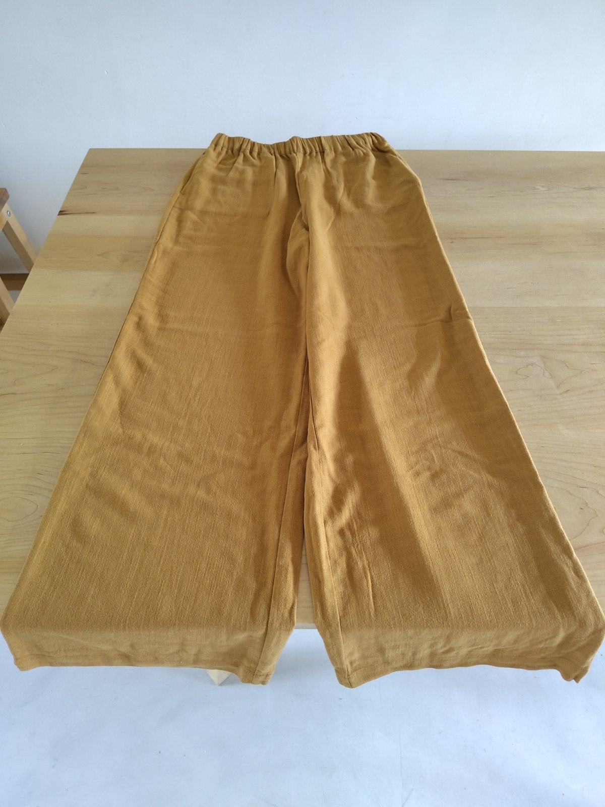 okergele linnen broek Sissy-Boy S, Geel, Nieuw, Sissy-Boy, Ophalen of Verzenden