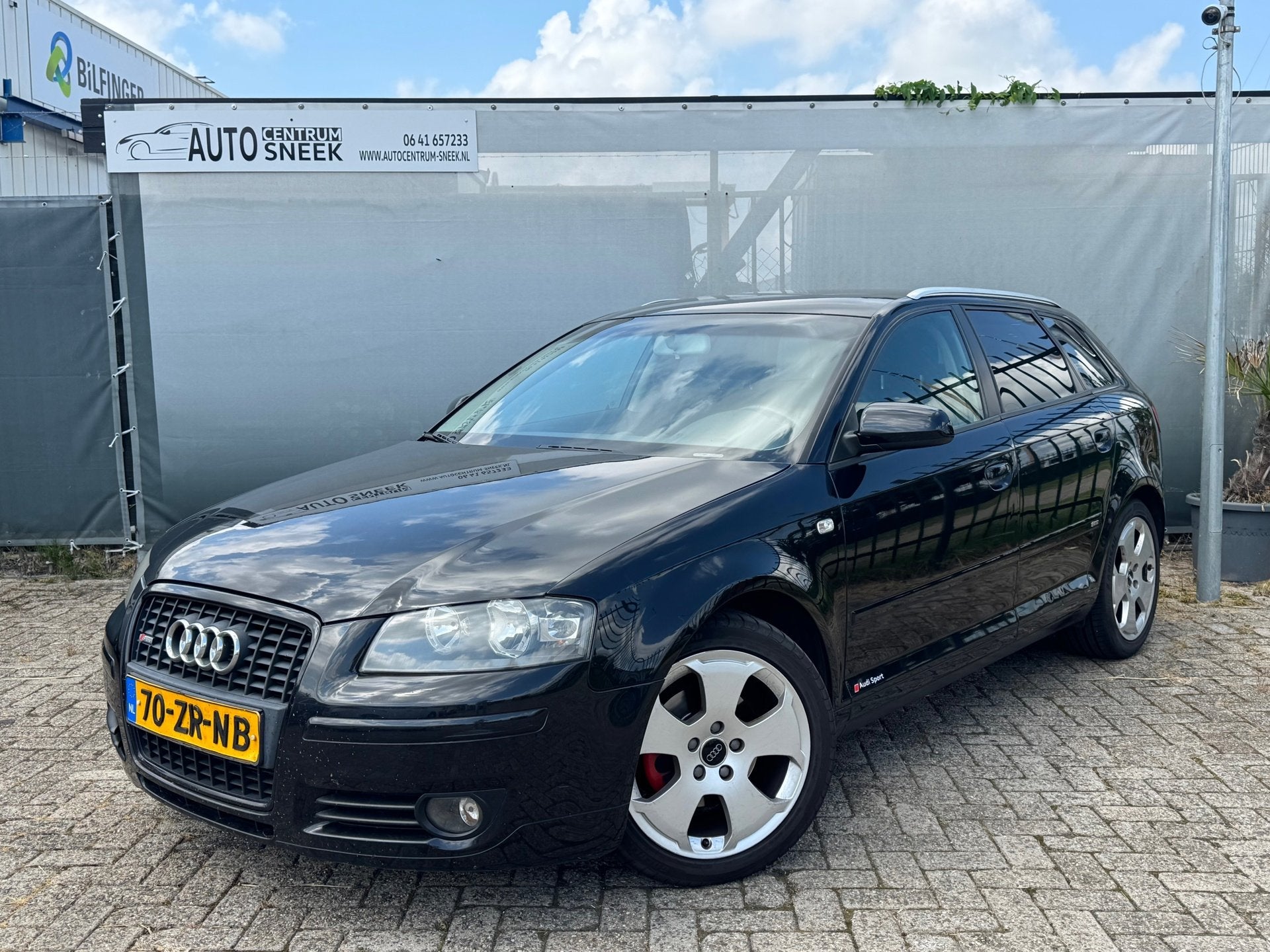 Audi A3 Sportback 1.8 TFSI Ambition-Clima-Cruise-APK 05-27, Auto's, Audi, Voorwielaandrijving, Stof, Gebruikt, Zwart
