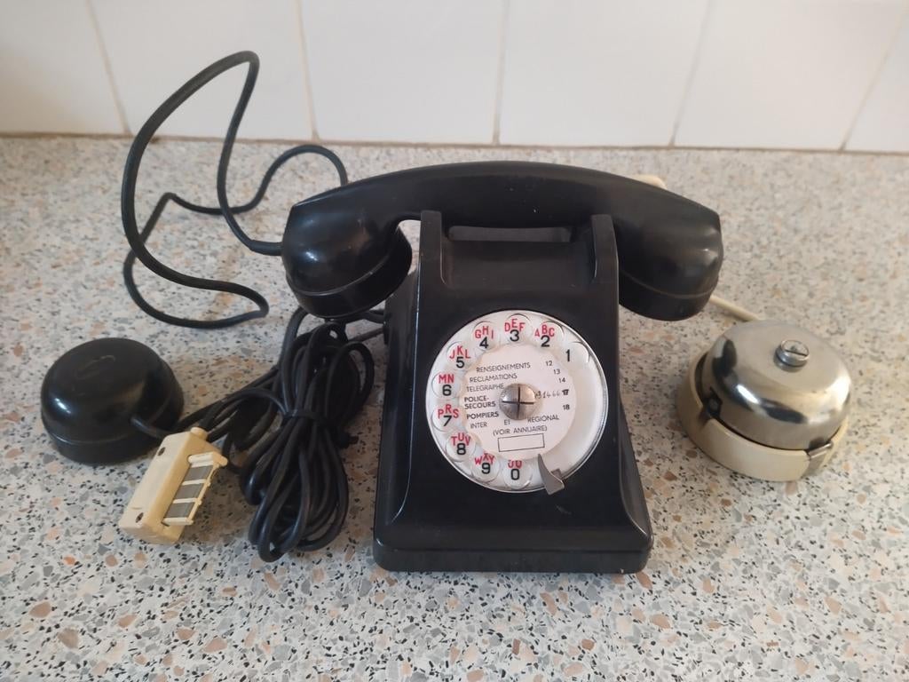 Bakelieten PTT telefoon, Ophalen of Verzenden