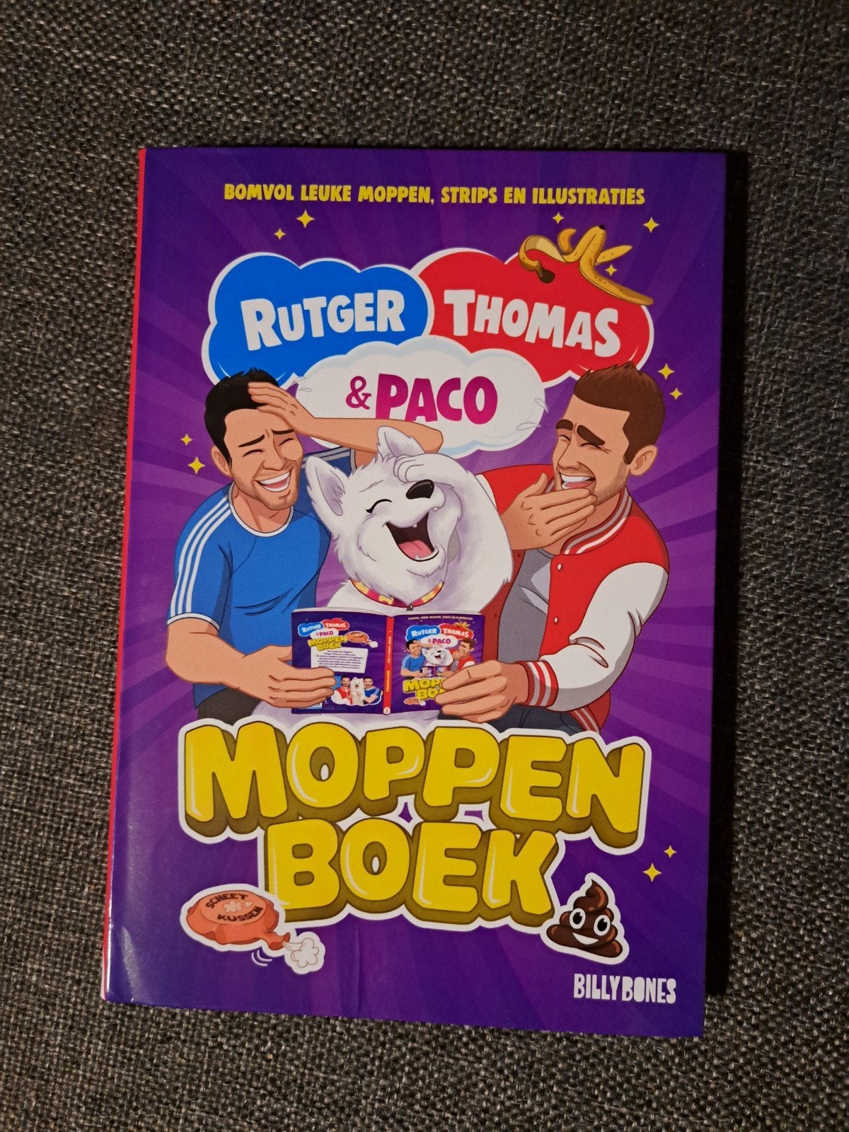 Rutger, Thomas en Paco moppenboek, Ophalen of Verzenden, Fictie algemeen