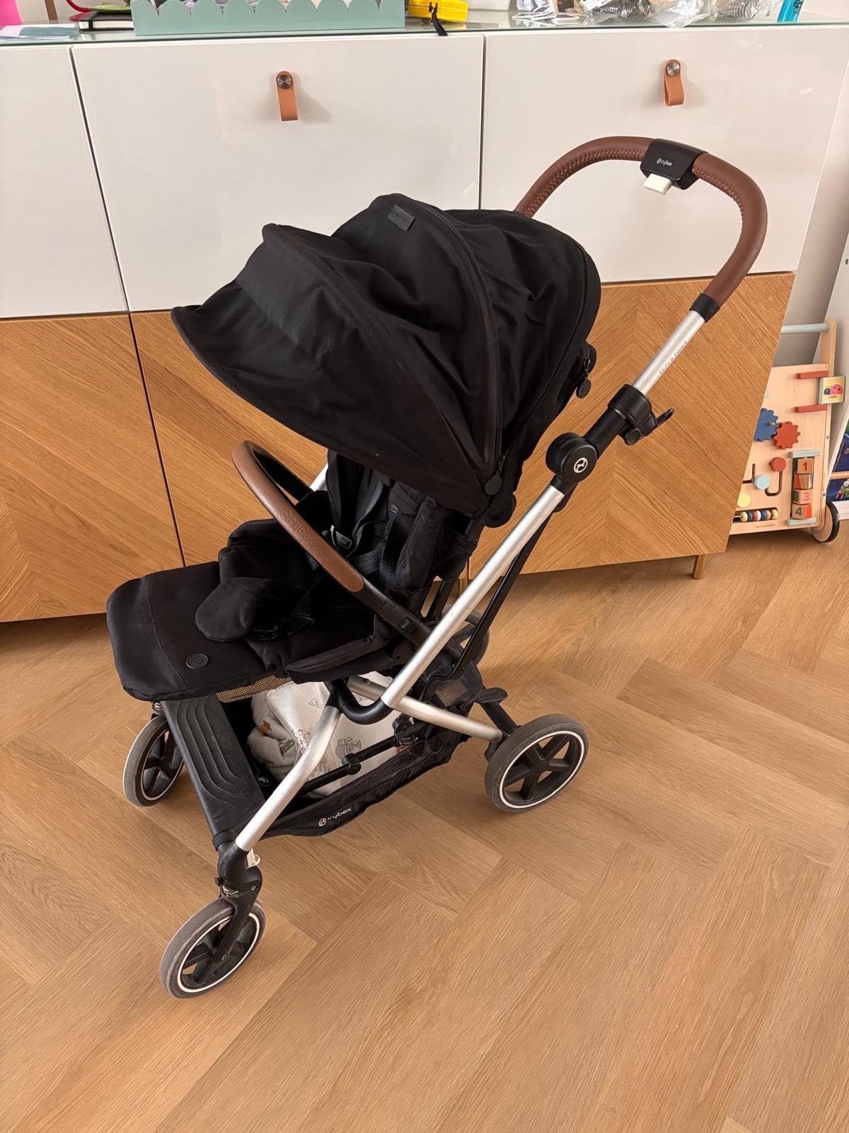 Cybex Eezy twist s2+, Ophalen, Gebruikt, Kinderwagen, Verstelbare duwstang