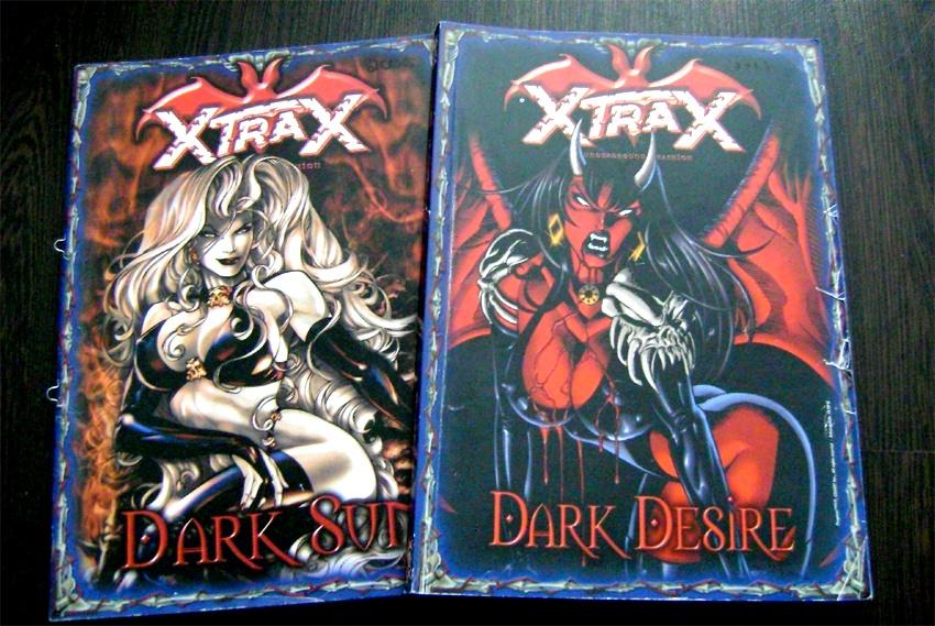 Xtra-X mode cataloque gothic batcave metal punk rockabilly, Xtrax, Verzenden, Zo goed als nieuw, Mode algemeen