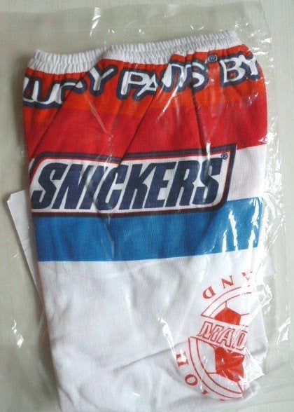 snickers lucky pants oranje voetbal broekje, Ophalen of Verzenden, Nieuw, Overige binnenlandse clubs, Overige typen