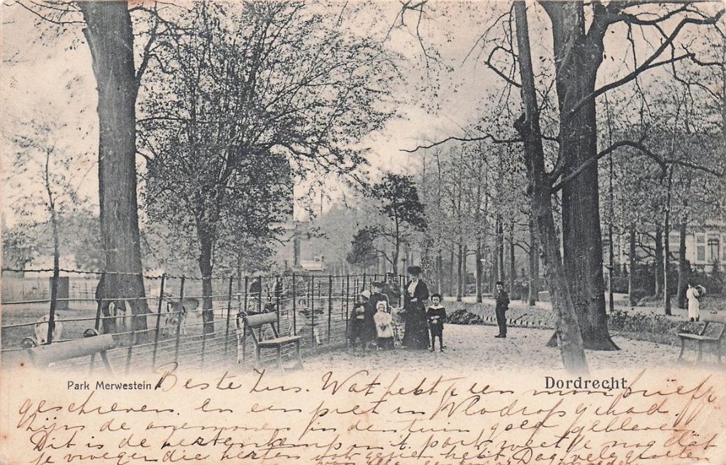 702-212-013 Dordrecht Park Merwestein, Verzenden, Voor 1920, Zuid-Holland