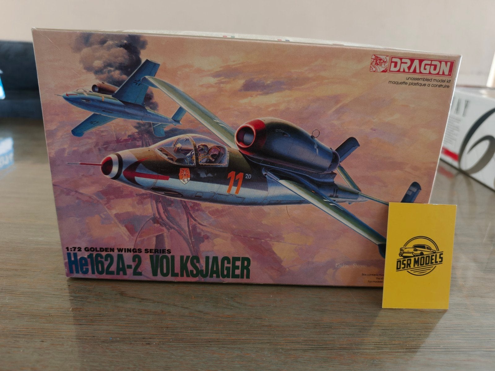 Dragon 1:72 Heinkel He 162A-2 Volksjäger modelbouw, Overige merken, 1:72 tot 1:144, S, R