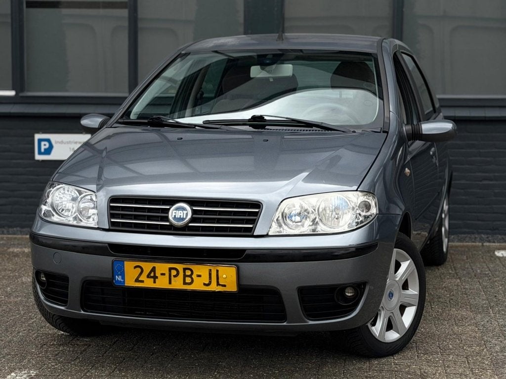 Fiat Punto 1.4-16V Emotion |Airco |Stuurbkr |CruiseC |NAP, Auto's, 400 kg, Origineel Nederlands, Bedrijf, Handgeschakeld