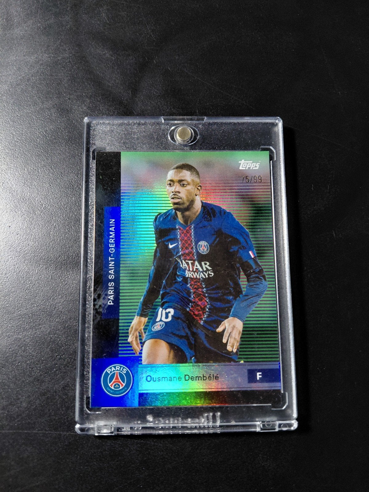 Ousmane dembele 75/99 (psg) topps team set, Ophalen of Verzenden, Nieuw, Buitenlandse clubs, Spelerskaart