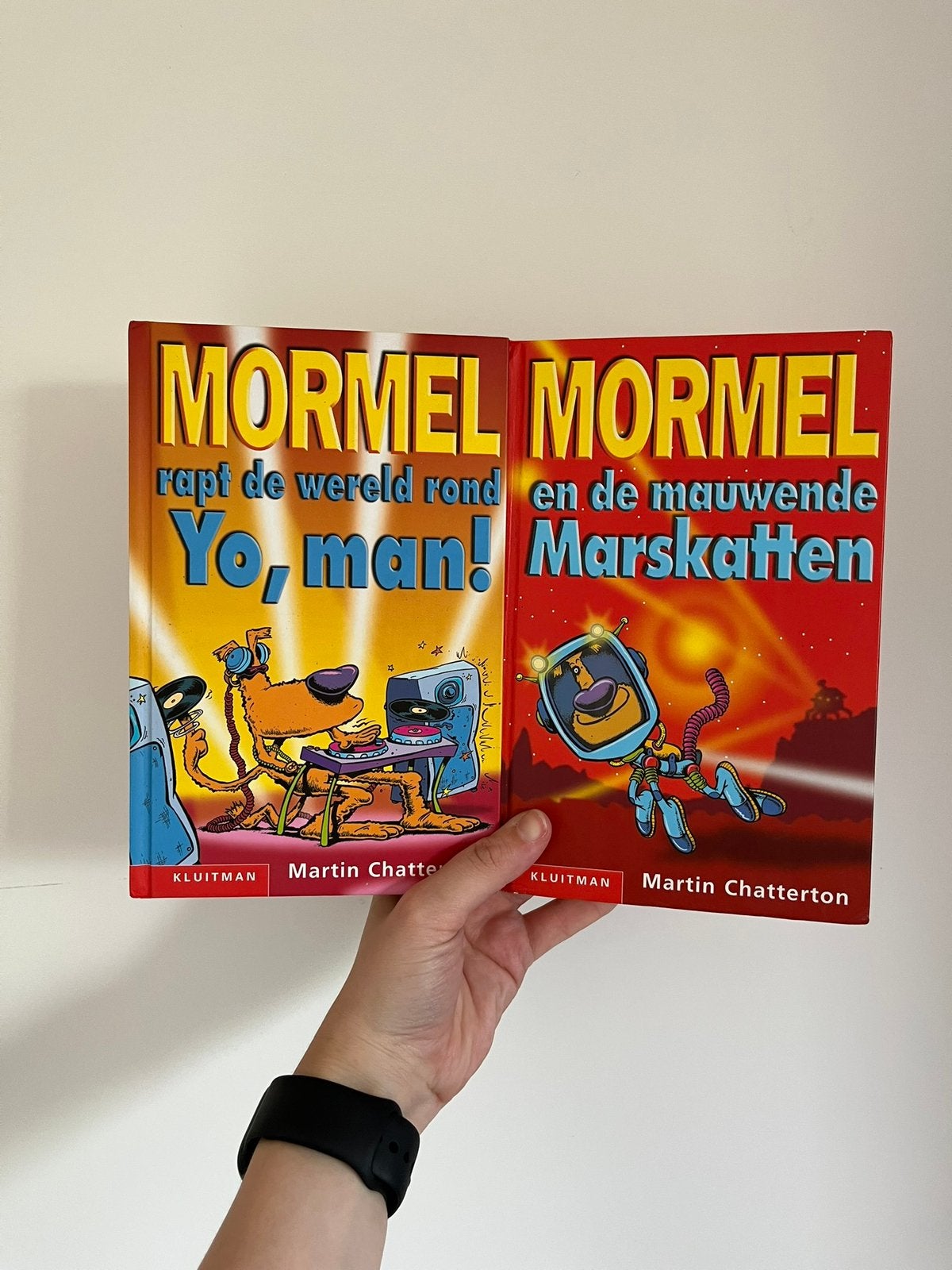Mormel rapt de wereld rond en mauwende marskatten van Martin, Ophalen of Verzenden, Zo goed als nieuw, Fictie algemeen