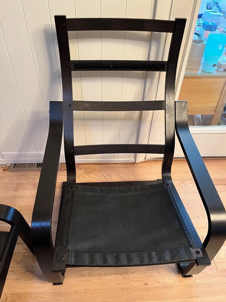 Ikea Poang Chair, Ophalen, Overige materialen, Gebruikt, Zwart