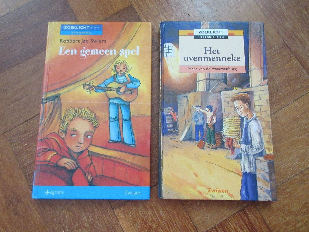 2 x boeken Zoeklicht Avi M5 / E5 ( dyslexie ), Ophalen of Verzenden, Gelezen, Fictie algemeen
