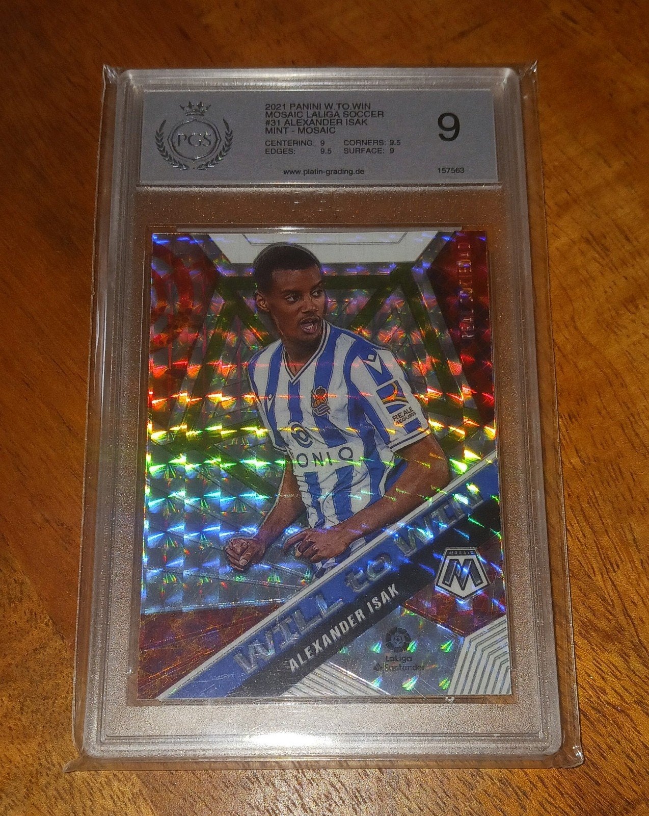Alexander Isak/ Will to Win, Ophalen of Verzenden, Nieuw, Buitenlandse clubs, Poster, Plaatje of Sticker