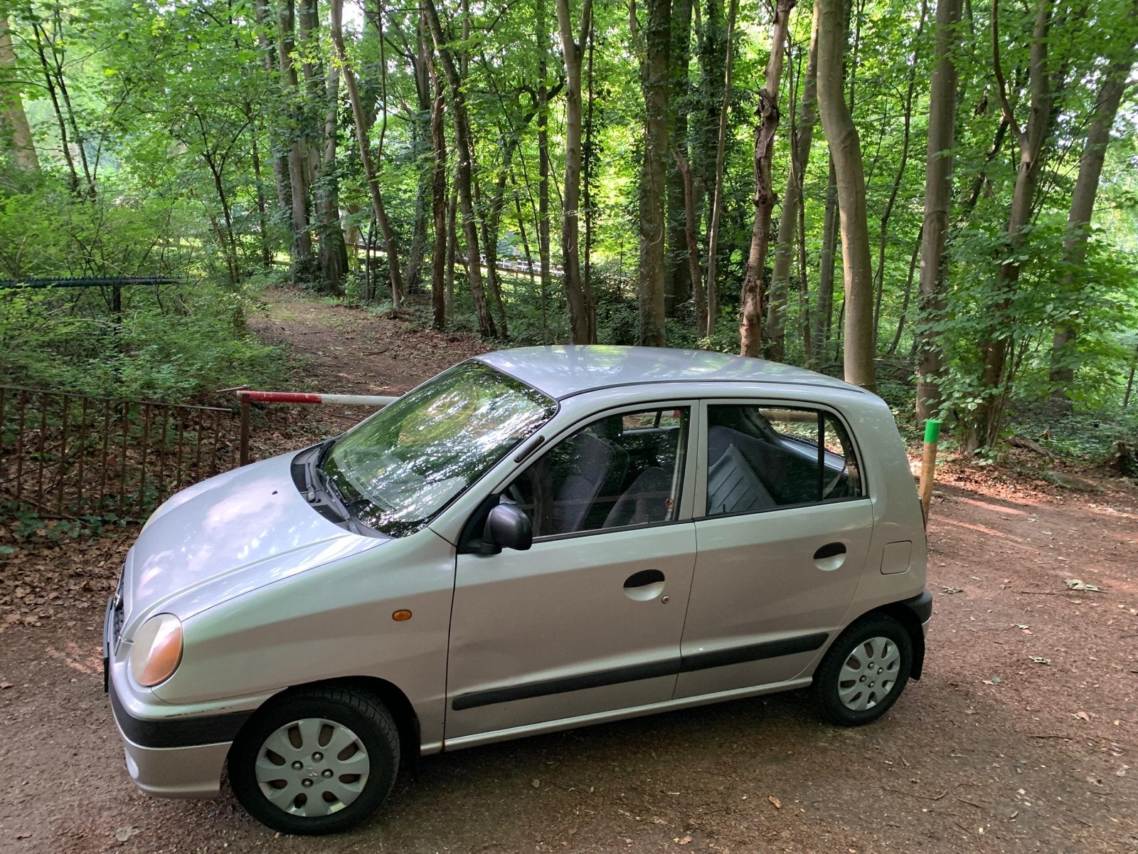 Hyundai Atos 1.0 AUTOMAAT/AIRCO/LAGE KMSTAND NAP, Auto's, USB, 4 cilinders, 833 kg, Origineel Nederlands