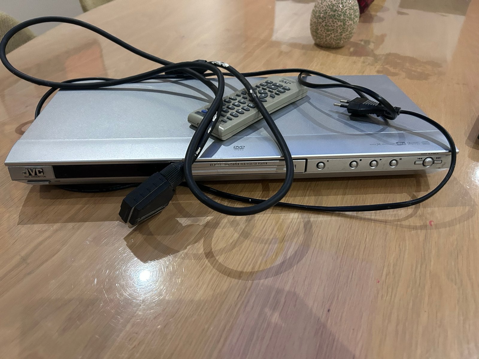 JVC DVD Speler met Afstandsbediening, Ophalen of Verzenden, Gebruikt, Dvd-speler, JVC