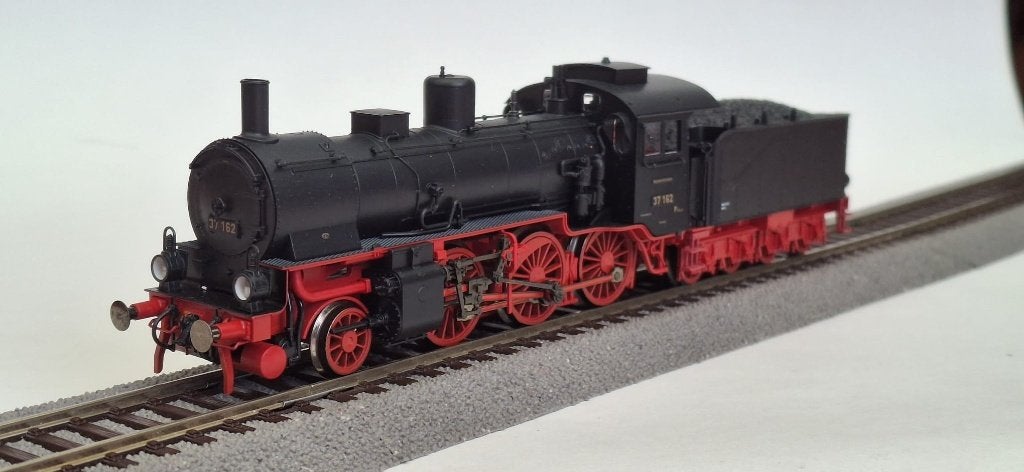 Fleischmann 413704 - H0 - BR37 162- Gelijkstroom DC - in OVP, Fleischmann, Ophalen of Verzenden, Zo goed als nieuw, Analoog