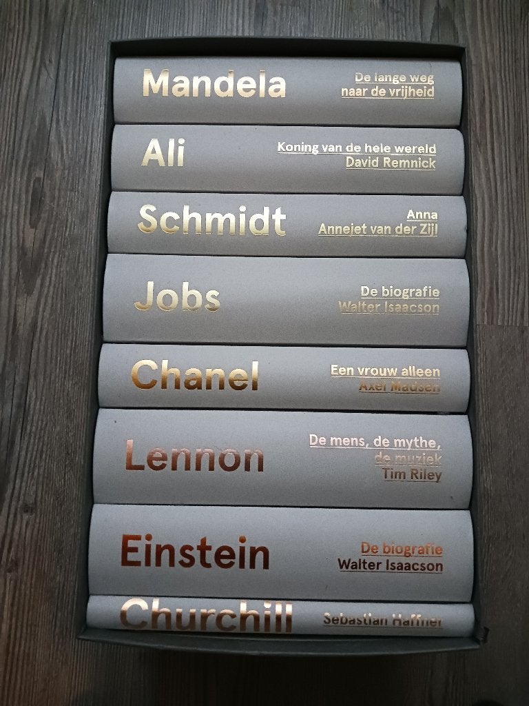 Complete set Volkskrant-biografieën, Boeken, Overige, Diverse auteurs, Ophalen of Verzenden, Zo goed als nieuw