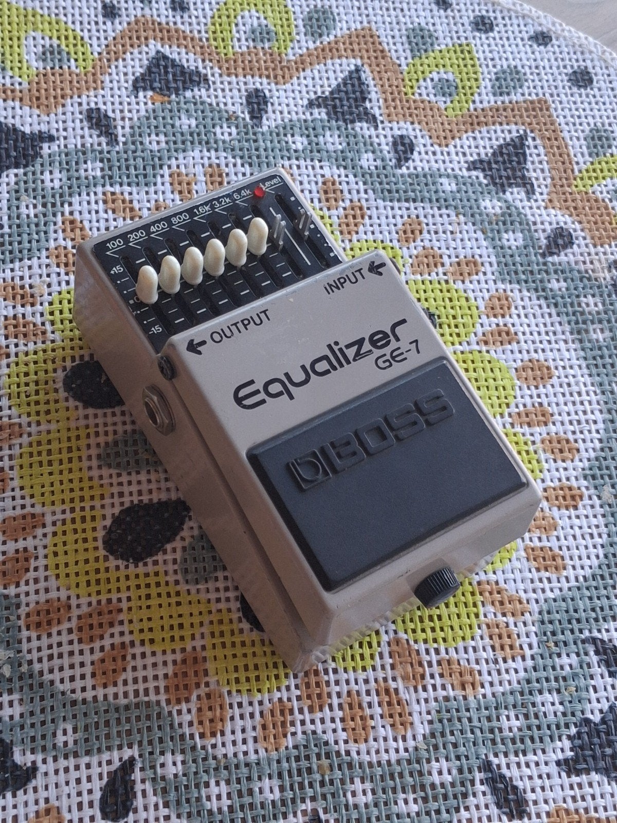 Boss GE-7 Equalizer Pedaal (1994) - Vintage Gitaar Effect, Muziek en Instrumenten, Effecten, Ophalen of Verzenden, Gebruikt, Equalizer