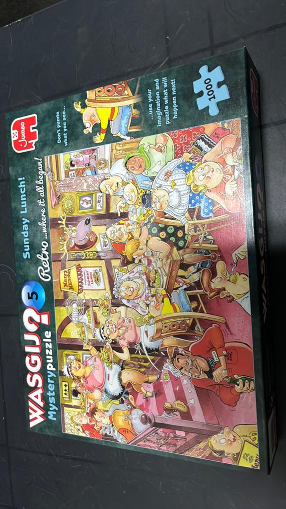 Wasgij puzzels 1000 stukjes, Hobby en Vrije tijd, Denksport en Puzzels, Ophalen of Verzenden, 500 t/m 1500 stukjes, Zo goed als nieuw