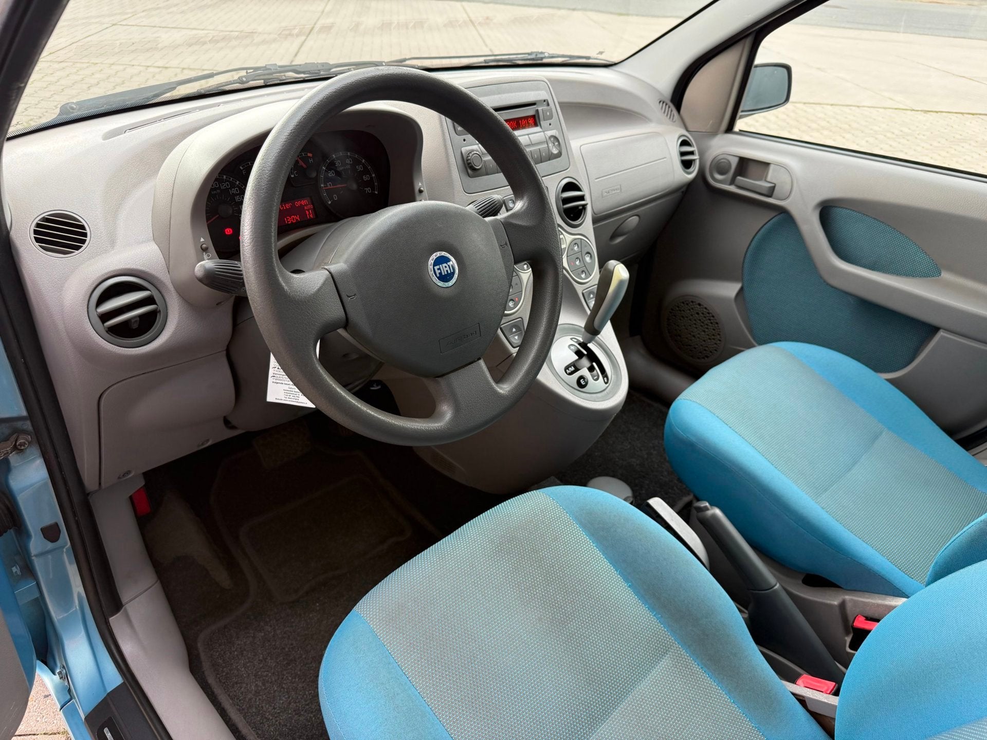 Fiat Panda 1.2 Emotion Automaat Airco NAP NIEUW APK, Stof, Gebruikt, 840 kg, Elektrische ramen