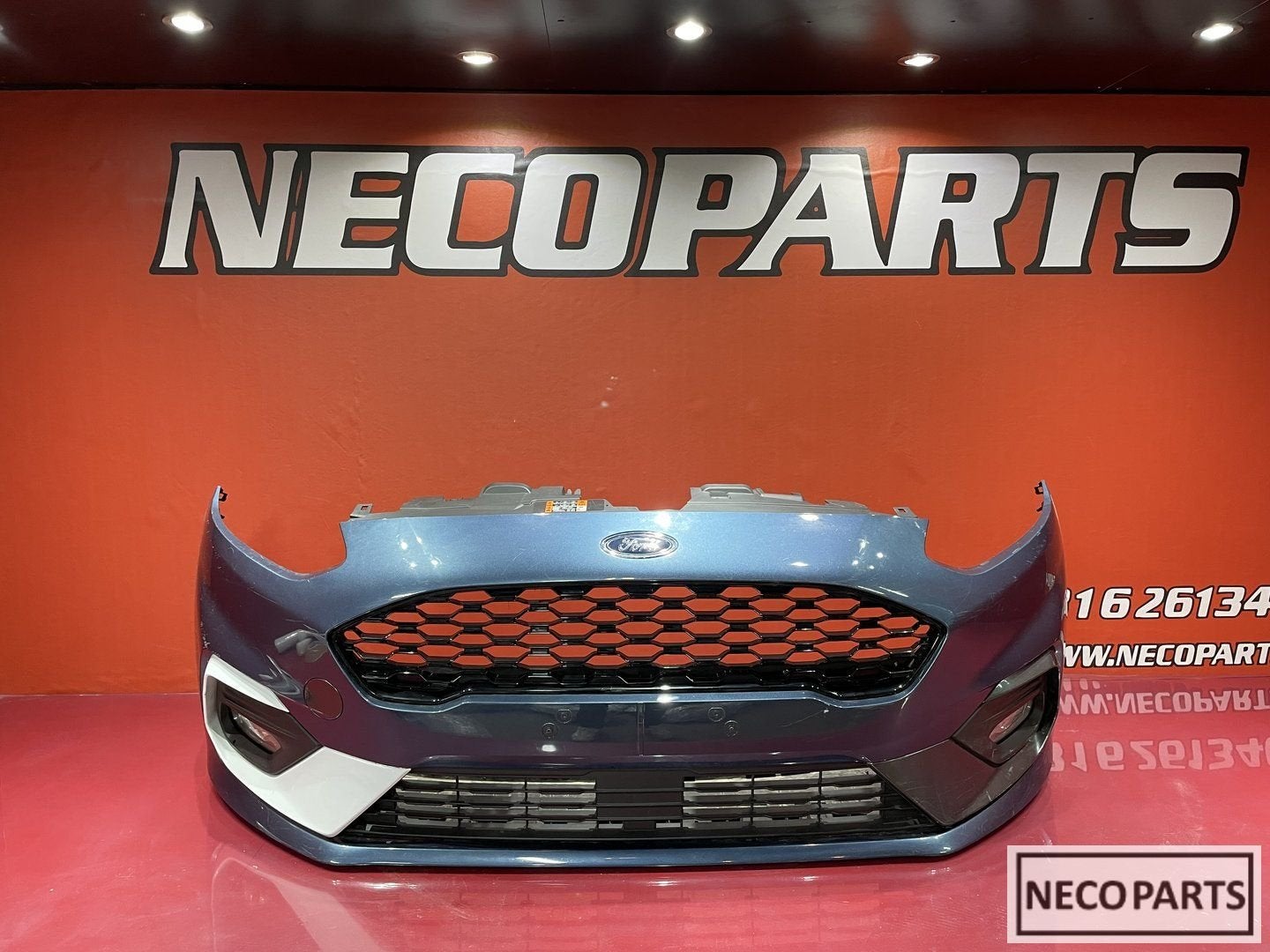 VOORBUMPER FORD FIESTA MK8 ST LINE BUMPER COMPLEET ORIGINEEL, Gebruikt, -, -, Ophalen of Verzenden