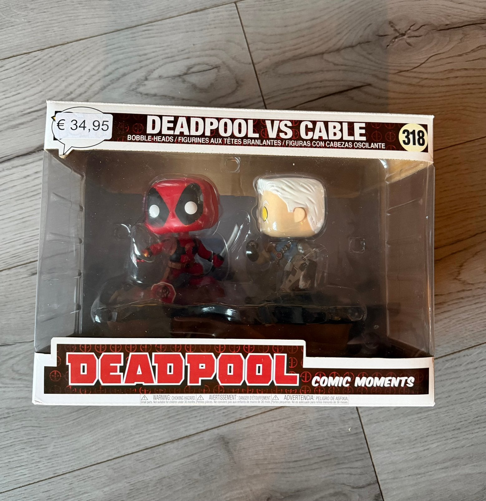 Funko POP! Marvel – Deadpool vs. Cable #318, Ophalen of Verzenden, Zo goed als nieuw