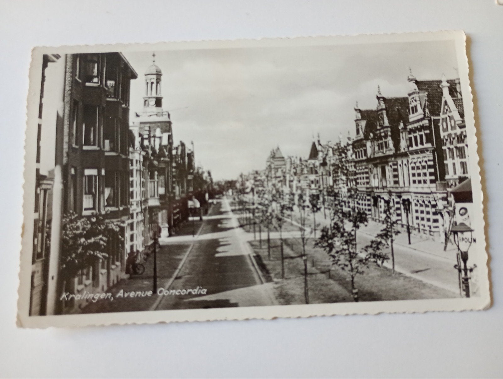 Rotterdam Kralingen Avenue Concordia, Ophalen of Verzenden, 1940 tot 1960, Ongelopen, Zuid-Holland