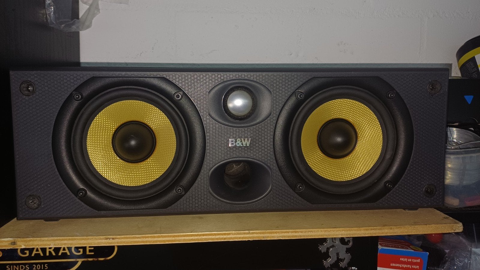 B&w center speaker cc6 s2, Audio, Tv en Foto, Luidsprekers, Ophalen of Verzenden, Zo goed als nieuw, 60 tot 120 watt, Bowers & Wilkins (B&W)