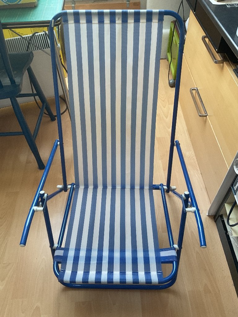 Camping stoel, Caravans en Kamperen, Ophalen, Gebruikt