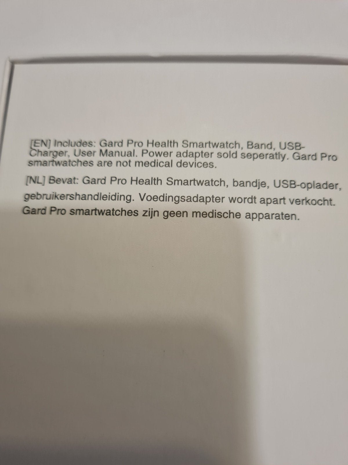 GARD PRO SMARTWATCH, Computers en Software, 10 inch, Wit, Nieuw, Ophalen of Verzenden