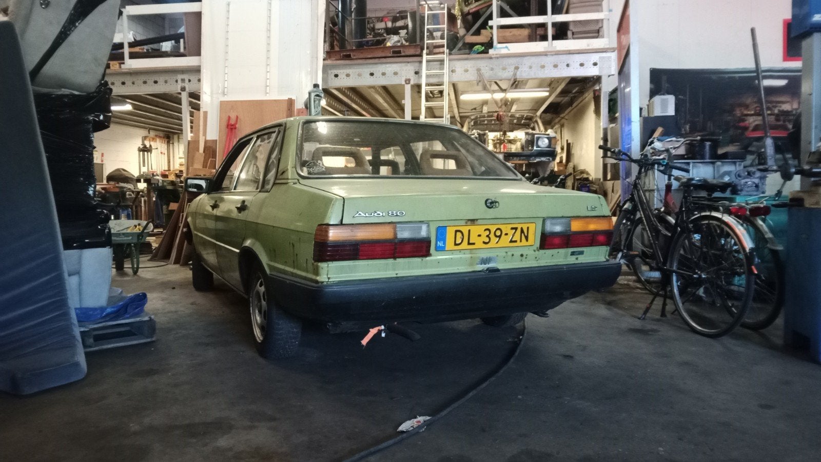 Audi 80 1.6 LS 1979 Groen, foto 2