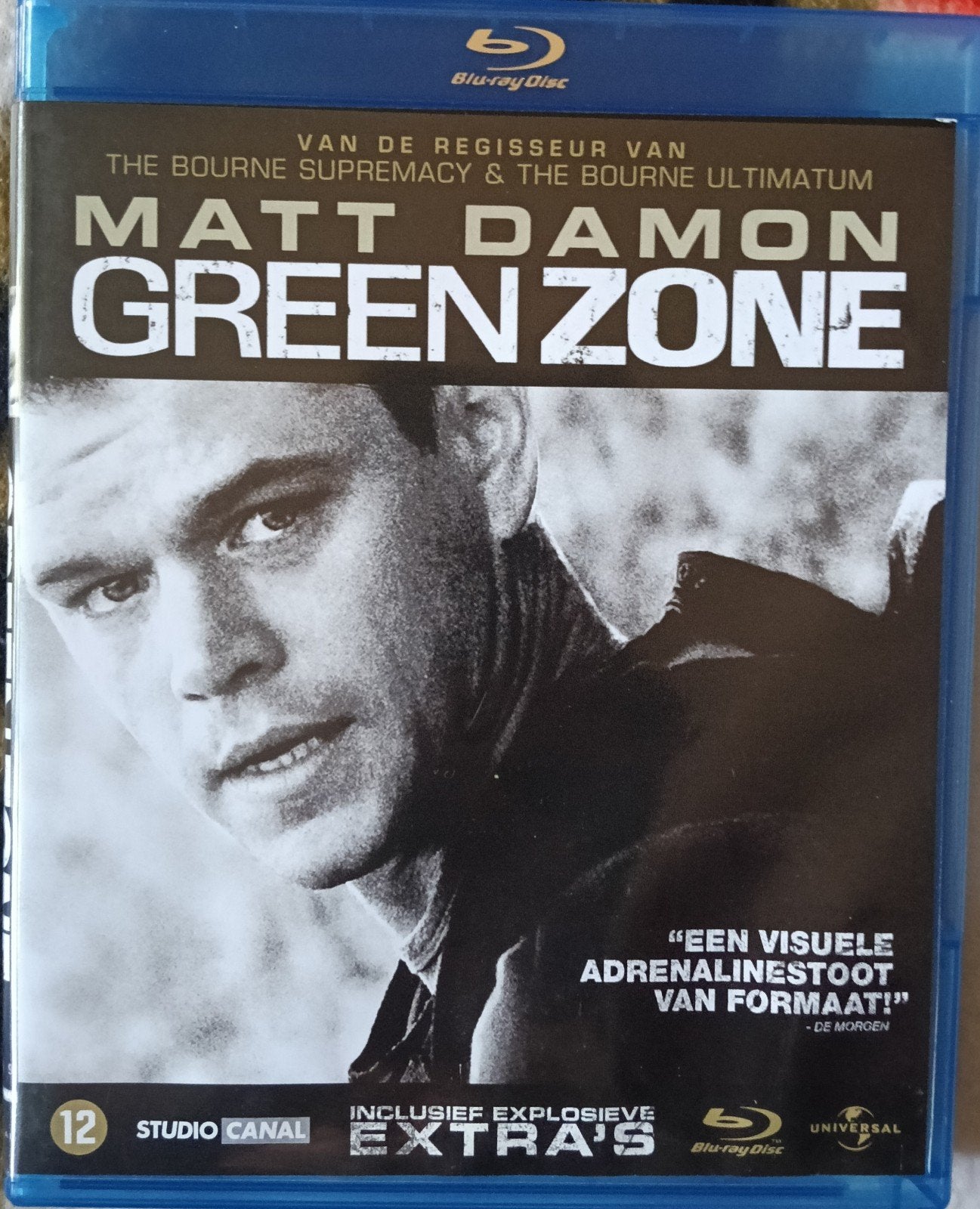 Green Zone bluray, Ophalen of Verzenden, Zo goed als nieuw, Horror