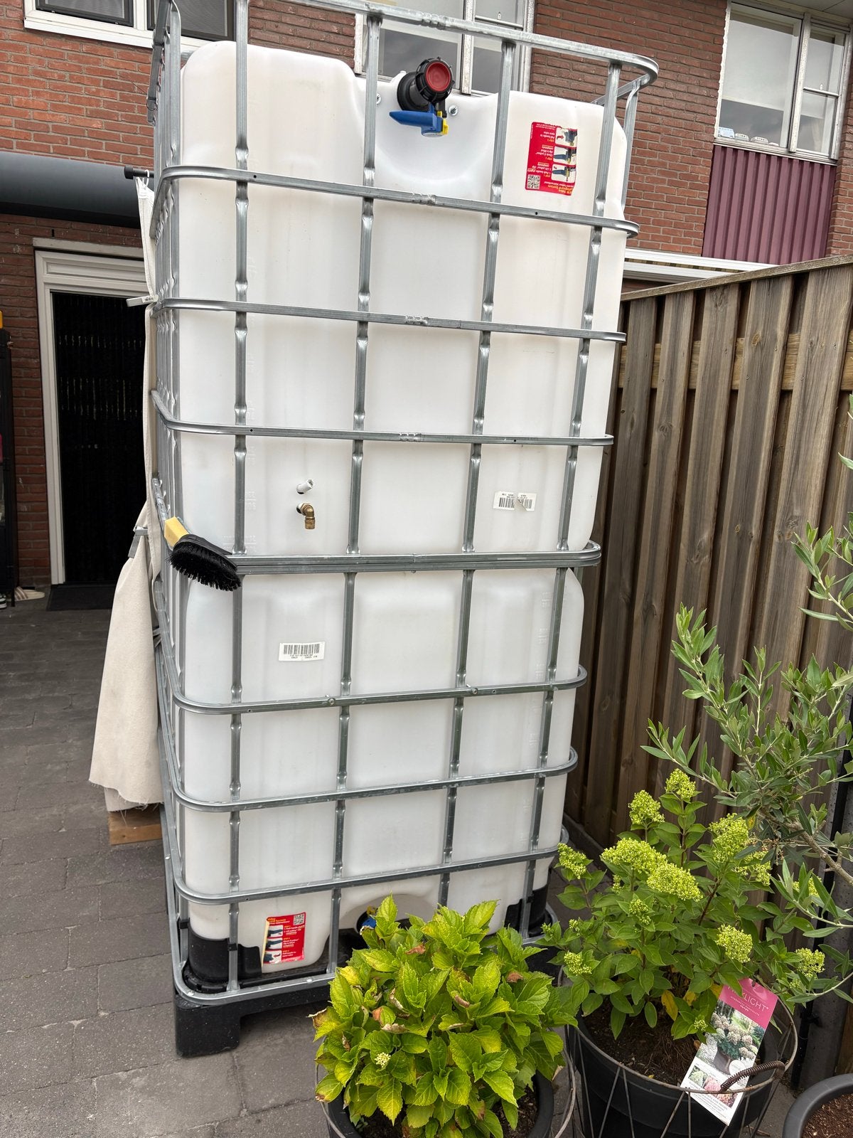 Buiten douche van IBC containers, Gebruikt, Overige typen, Rechthoekig, Minder dan 200 cm