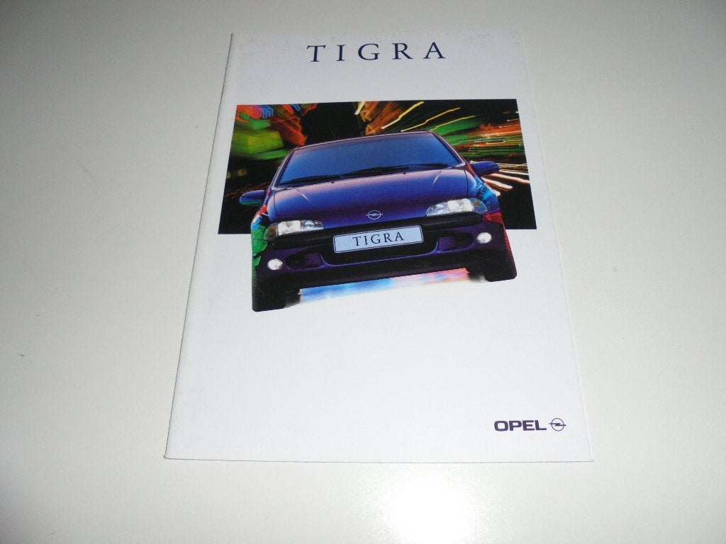 brochure Opel Tigra  1997, Ophalen of Verzenden, Zo goed als nieuw, Opel