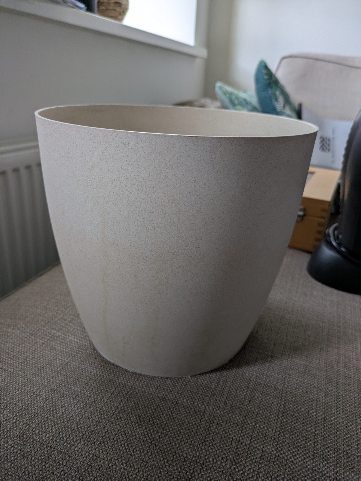 Vibers kunststof plantenpot - gratis af te halen, Tuin en Terras, Ophalen, Kunststof, Gebruikt, Rond