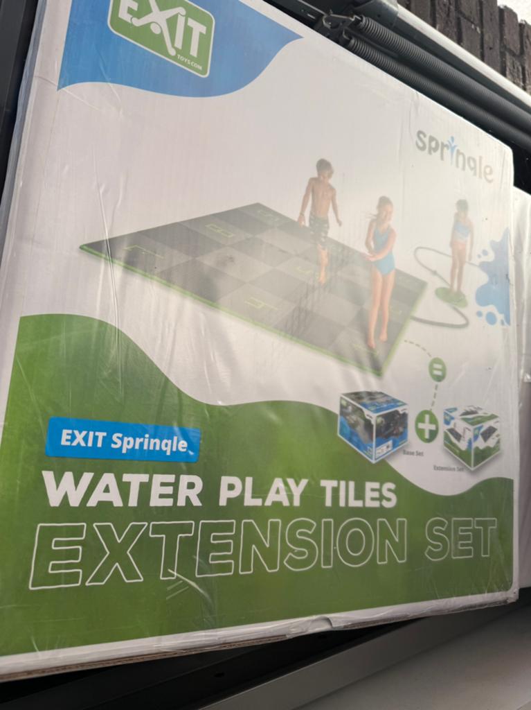 EXIT Sprinqle water speeltegels, Ophalen, Nieuw, Jongen of Meisje