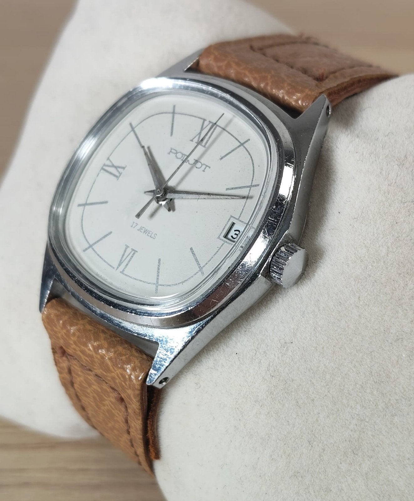 Poljot USSR herenhorloge, Ophalen of Verzenden, Staal, Overige merken, 1960 of later