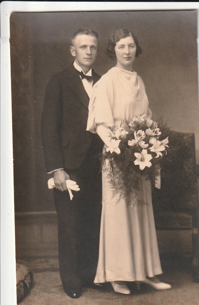 fotokaart   -  koppel, Verzenden, Voor 1940, Zo goed als nieuw